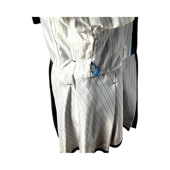 Millard Fillmore Statement Collar Short Trench Coat Flirty Skirt Design Size M - Picture 11 of 15